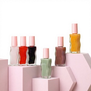 Aceite Labial Hidratante con Patrón Ondulado y Cambio de Color en Botella de Vidrio, Bálsamo Labial Termocrómico Transfronterizo Sin Logotipo, Labios Voluminosos con Aguacate 8ml - Product Image 1
