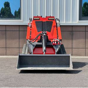 Spedizione gratuita Mini Skid Steer <span class=keywords><strong>Track</strong></span> Loader silvicoltura Mulcher Skid sterzo macchine da costruzione Mini Skid Steer attacchi - Product Image 2