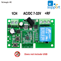 Modul Wifi EWeLink 1CH DC 7-32V Inching Self-locking WIFI RF Receiver Relay 10A
