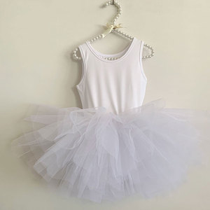 Tutú de Ballet para Niñas de 3 a 10 Años, Color Rosa Polvo, Vestido de Danza para Niñas - Product Image 3