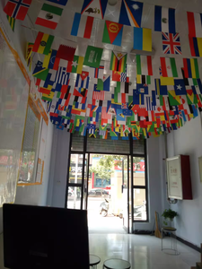 Banderas de poliéster del <span class=keywords><strong>Campeonato</strong></span> de Fútbol y la Copa de Fútbol en stock |   Guirnalda de Banderines <span class=keywords><strong>para</strong></span> Decoración de Bares, Bandera Colgante - Product Image 5