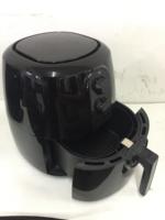 Friteuse à air électrique moderne à double panier 5,5 L en plastique, sans huile, avec protection contre la surchauffe et surface antiadhésive, pour usage domestique