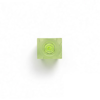 Niveau à bulle carré 18x15x52mm avec surface grossissante, mini niveau à bulle de haute précision pour appareil photo, VR et alignement DIY