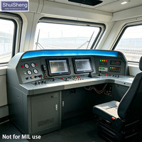 Sistema de Consola para Conductor de Tren, Diseño Ergonómico, Solución de Consola de Control