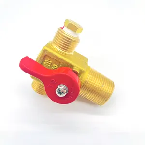 QF-T1 CNG Valve Used In Vehicle Cylinder 20MPa China Factory Supply Brass High Pressure CNG Cylinder Valve