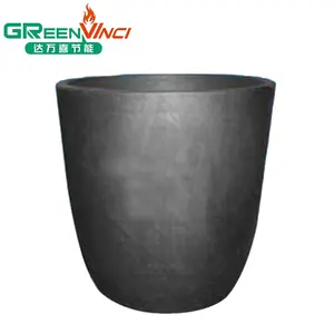 Aluminum Zinc Melting Foundry Silicon Carbide Graphite Crucible