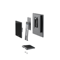 IMACHINE P2 AIO 15,6 "емкостный сенсорный экран POS кассовый аппарат Intel Core I3/I5 процессор Windows 11/10 4/8/16 ГБ DDR + 128/256/512 ГБ