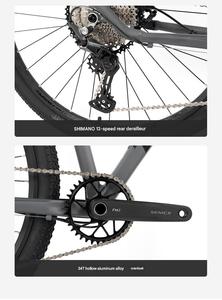 Bicicleta de Montaña con Cuadro de Aluminio 29er, Frenos de Disco Hidráulicos, para Adultos, Todoterreno, Cross Country/All Mountain, Pedal Ordinario - Product Image 6