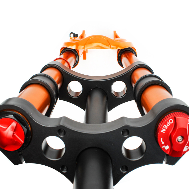 32 エアサスペンションフォーク ホワイト/ゴールド 26/27.5/29インチマウンテンバイクフロントフォークQRエア
