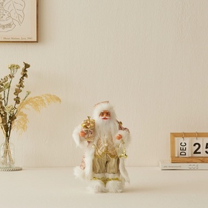 Youlun 30/45/60cm grand ornement de Figurine de père noël de noël debout pour les décorations de noël nouvel an - Product Image 4