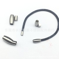 Connecteurs de bracelet en forme d'olive en acier inoxydable plaqué sous vide avec fermoirs magnétiques, vente en gros directe usine, accessoires de bijoux DIY