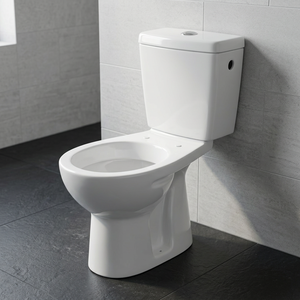 สุขภัณฑ์เซรามิกสองชิ้นแบบ P-Trap ระบบ Dual Flush คุณภาพยุโรป ขายดีที่สุด สำหรับห้องน้ำ ขายส่ง - Product Image 6