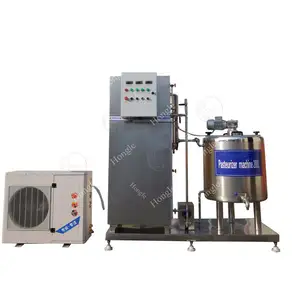 Máquina de pasteurização de polpa de frutas, equipamento de pasteurização de sorvete de alimentos, pasteurizador de leite para ovos, indústria de laticínios, 100 litros