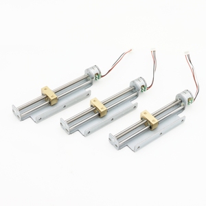 Micro <strong>Linear</strong> Stepping <strong>Motor</strong> With 90mm Stroke Mini <strong>Linear</strong> Dc <strong>Stepper</strong> <strong>Motor</strong> <strong>Linear</strong> Actuators 5v Dc With Bracket SM1596