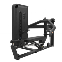Entraîneur de presse d'épaule de poitrine Sélectorisé JLC-HM01S de pile de poids Fitness Commercial Iso Machine de sélection de charge de broche de gymnastique latérale