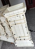 Moule de garde-corps d'escalier en béton coulé sur place, style colonne romaine européenne, pour villa - Fabricant de gabarits en ciment