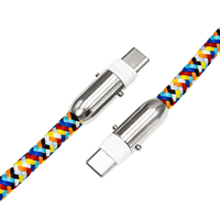 Câble de charge avec cordon de type C de 30 cm (1,2 mètre) avec cordon de type C, sangle de téléphone portable à suspendre au cou, fabriqué en usine