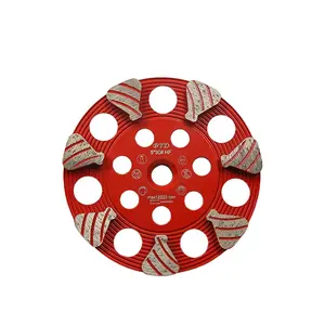 5 Inch Fan-shaped Diamond Cup Wheel With New Technology Diamond Grinding Cup Wheels