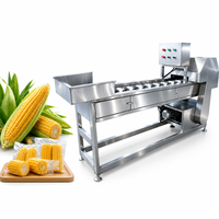 Chaîne de production de maïs sucré frais de haute qualité pour la cuisson et le traitement du maïs