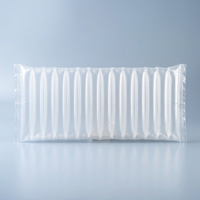 Sac gonflable antichoc personnalisé en PE, film à bulles transparent pour l'emballage de bouteilles de vin et de parfum