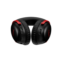 Casque de jeu sans fil HyperX Cloud III, circum-auriculaire, avec écran numérique, micro, batterie 120H, faible latence, audio spatial DTS