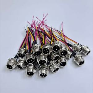 GX14 4P Mannelijke waterdichte luchtvaartstekker Draadkabelconnector Butt Joint Air Plug Elektrisch snoer - Product Image 1