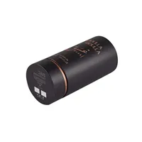 Boîte tube d'emballage personnalisée avec gaufrage pour fabricants de tubes en papier de parfum, boîtes cadeaux, emballages alimentaires, emballages de thé en papier, boîte ronde