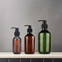 Vente flash - Emballage cosmétique en plastique personnalisé - Contenant pour lotion corporelle/shampooing en PET avec pompe pulvérisatrice vide pour crème