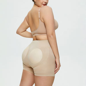 Nuevo estilo listo para enviar, mallas de levantamiento de cadera para mujer, ropa moldeadora de cuerpo completo para mujer, almohadilla para glúteos, bragas de realce de glúteos sin costuras - Product Image 1