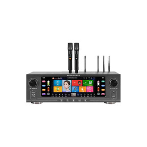 Amplificador de tarjeta Clk de 500W, 2 canales, cuerpo metálico, amplificador de audio profesional para karaoke, cine en casa y uso en bares. - Product Image 1