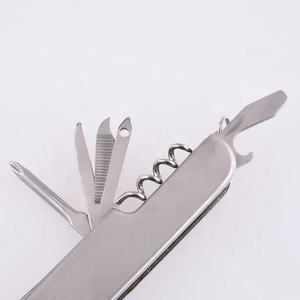 سلسلة مفاتيح سويسرية متعددة الأغراض, سلسلة مفاتيح سويسرية بشعار مخصص ، متعددة الأغراض ، تكتيكية ، قابلة للطي ، للنجاة ، للتخييم في الهواء الطلق ، أداة متعددة - Product Image 4