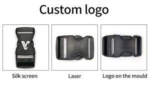 إبزيم مخصص أسود بوم بلاستيكي قابل للتعديل إبزيم جانبي للمشي لمسافات طويلة حقيبة الظهر أجزاء الملحقات - Product Image 5