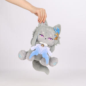 25-30CM Popular juego de dibujos animados de juguete de peluche Genshin Tighnari Furina Lyney Neuvillette figura de gato Kawaii Anime lindo muñeco de peluche regalo - Product Image 6