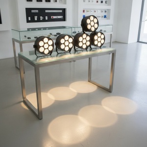 ไฟพาร์ LED 7x30W COB สีขาว 180W ไฟเวที DMX512 CRI 90 พัดลมเงียบ สำหรับขายส่งจำนวนมาก - Product Image 3