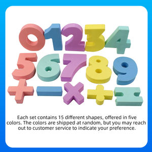 Haut de gamme Montessori mathématiques apprentissage jouets éducatifs 0-9 Latex naturel luxe enfant jouets préscolaire mathématiques numéro jouet cadeaux - Product Image 6