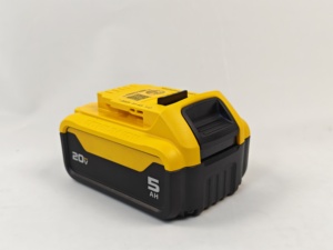 Batterie lithium-ion 20V MAX 5Ah pour DEW-<span class=keywords><strong>ALT</strong></span>, batterie haute capacité avec indicateur LED, longue durée de vie - Product Image 1