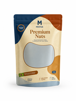 Sachet Doypack à haute barrière, finition mate, MOPP/AL/PE, avec fermeture éclair et fenêtre transparente, garde les noix fraîches, refermable, qualité alimentaire