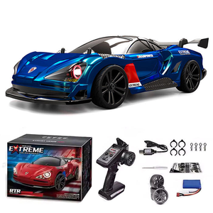 <span class=keywords><strong>Hot</strong></span> 1/16 4wd 2,4G Coche <span class=keywords><strong>de</strong></span> control remoto eléctrico 4*4 Estilo clásico Coche <span class=keywords><strong>de</strong></span> juguete <span class=keywords><strong>de</strong></span> alta velocidad Regalo perfecto para niños y adultos - Product Image 4