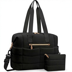 Bolsa de <span class=keywords><strong>Viaje</strong></span> Ligera para <span class=keywords><strong>Mujer</strong></span>, Tipo Duffel, con Cierre de Cremallera, Material de Poliéster, Tamaño M, para Fin de Semana o Viajes Cortos - Product Image 1