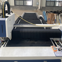 Machine de découpe laser à fibre automatique 4015 pour les petites entreprises, prend en charge les formats AI BMP PLT pour le métal, provenant d'un fabricant chinois