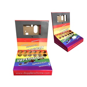 Nuevo Diseño de Exhibidor de Cartón PDQ para Cosméticos y Maquillaje, Exhibidor de Sobremesa de Papel para Mostrador de Tienda - Product Image 5