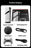 Console de jeu vidéo S Classic GS5 ultra, lecteur de jeux sans fil 2.4G pour la famille, machine de jeu TV 1080P, consoles de jeu rétro GS5 Pro pour PS2, boîte de jeu