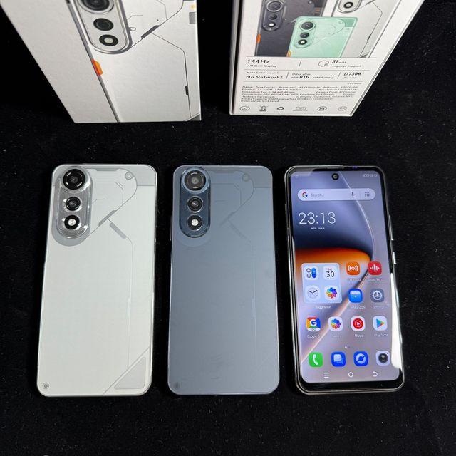Good Quality 7.3 Inch POVA CURVE 5G Smartphone 4000mAh Mobile Phone HD Screen  Android 16GB+1TB Smart Phone