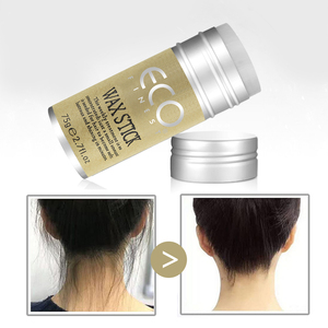 Venta al por mayor personaliza tu logotipo fuerte no graso pequeño control de bordes vegano Barra de cera para peinar el cabello orgánico natural 739085 - Product Image 1