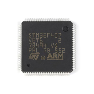 STM32 32-bit vi điều khiển Bộ vi xử lý stm32f103c8t6 stm32f407vet6 cho cánh tay Cortex-M3 lqfp 48 128 byte 2V ~ 3.6V 8 MHz 420 MHz - Product Image 2