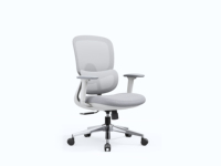 Chaise de bureau avec support lombaire, réglable en hauteur, pour une longue tenue de position assise, chaise ergonomique