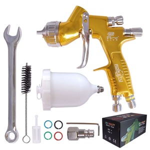 <span class=keywords><strong>Pistolet</strong></span> de <span class=keywords><strong>peinture</strong></span> à air HVLP professionnel, gobelet de 600 ml, buse de 13 mm et 18 mm, haute pression, <span class=keywords><strong>pistolet</strong></span> de <span class=keywords><strong>peinture</strong></span> automobile - Product Image 4
