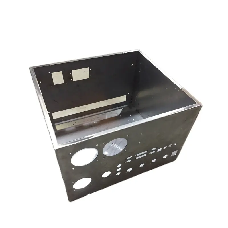 Metal Box Sheet Cabinet Aluminium Stainless Steel Storage Enclosures Fabrication Custom Aluminum Anodized Extrusion Enclosure