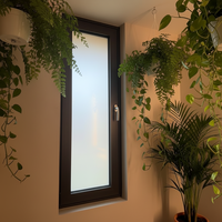 Ventanas Suspendidas de Aluminio de Alta Calidad con Aislamiento Acústico y Térmico, con Herrajes de Seguridad para Entrada Exterior y Baño