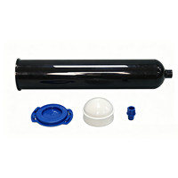 Cylindre/Baril de colle de grande taille, cartouche de colle de 32 onces, seringue de distribution de colle de 32 oz, baril de distribution d'adhésif thermique de 32 oz